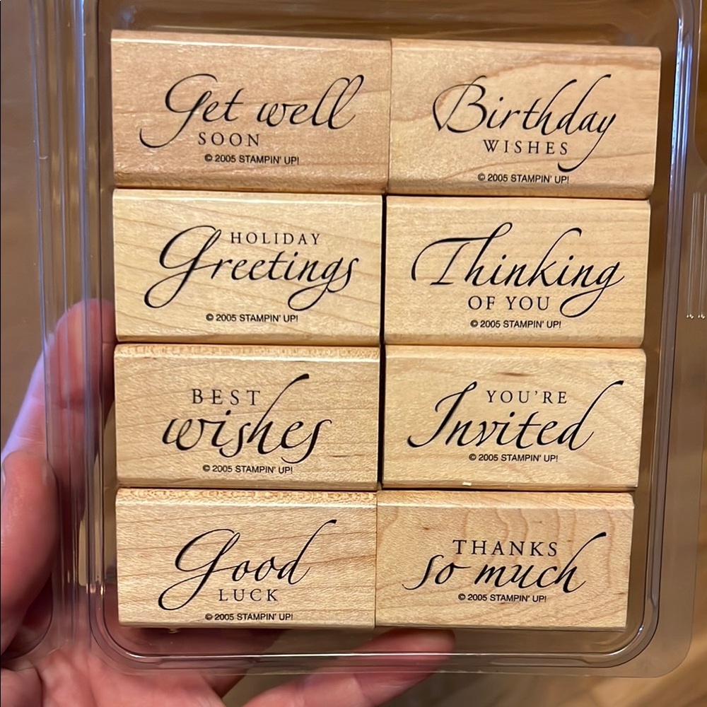 Stampin' Up! Sincere Salutations Stamp Set